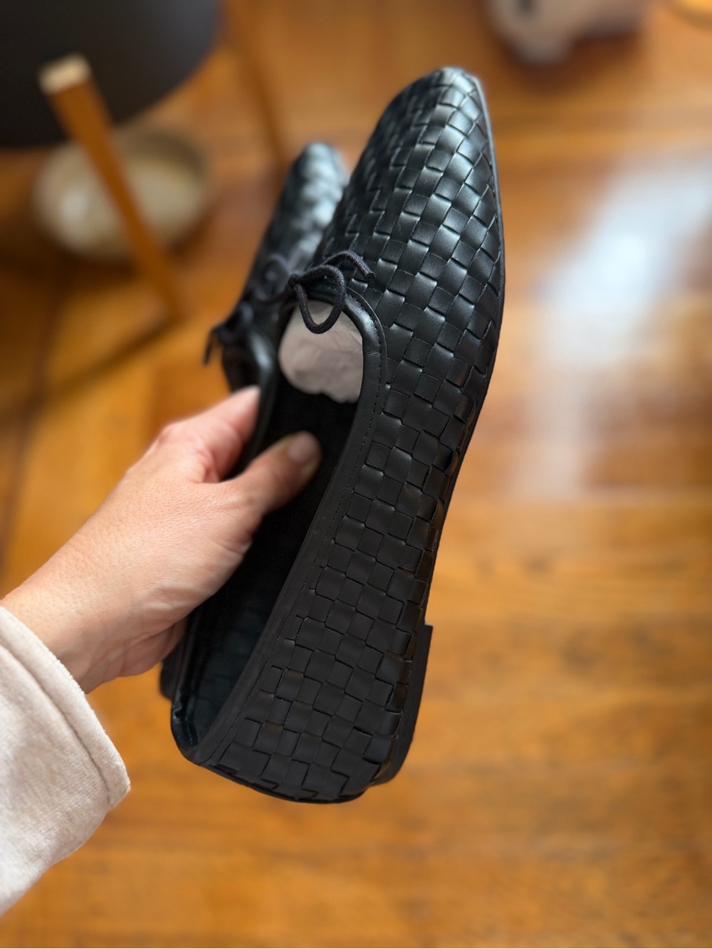 FREDA SALVADOR Jada Square Toe Ballet Flats - Black - size 9 - Picture 5 of 6
